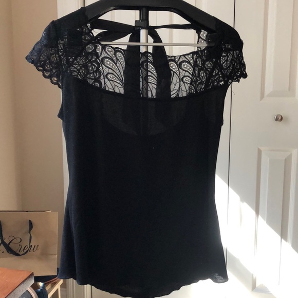 zeagoo Tops - Zeagoo Black Lace Top